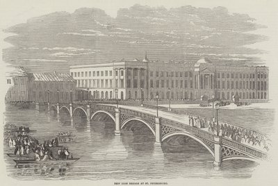 Nuevo Puente de Hierro en San Petersburgo de English School