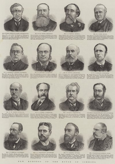 Nuevos miembros de la Cámara de los Comunes de English School