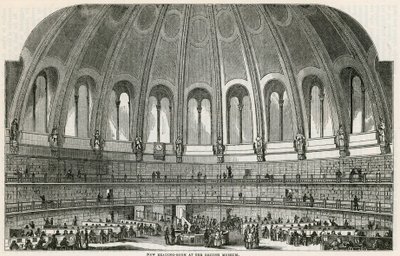 Nueva sala de lectura en el Museo Británico de English School
