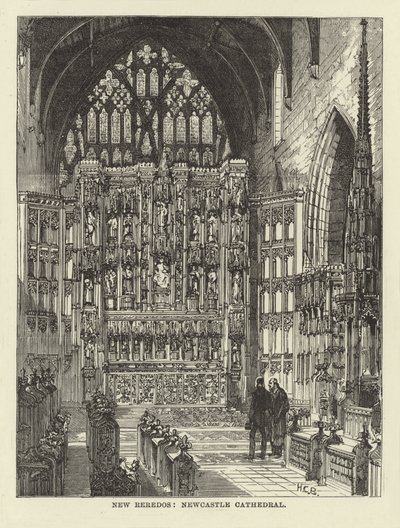 Nuevo Retablo, Catedral de Newcastle de English School