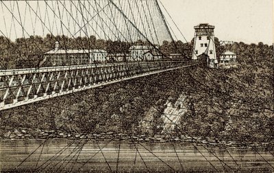 Nuevo puente colgante de English School