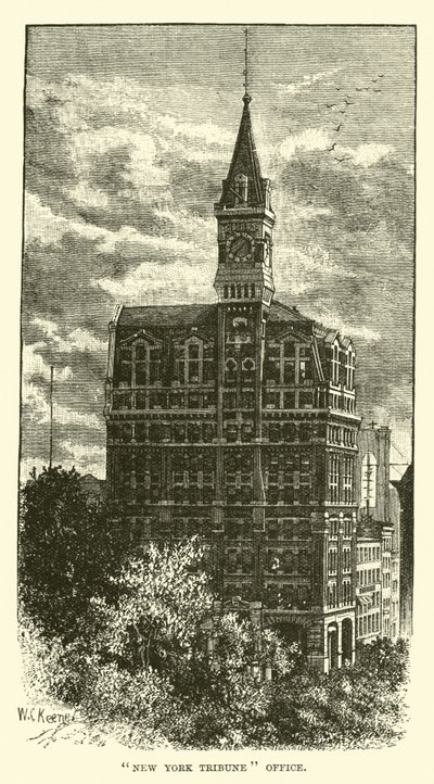 Oficina del New York Tribune de English School