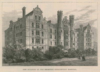 Nuevo edificio en el Hospital de Consumo de Brompton, Londres de English School
