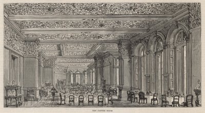 Nuevo edificio del Club Constitucional en Northumberland Avenue: La sala de café de English School