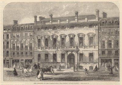 Nuevo edificio del Club Garrick, King Street, Covent Garden de English School