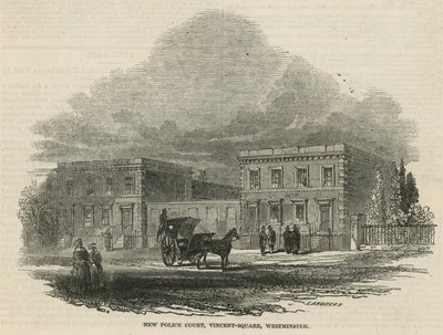 Nuevo tribunal de policía en Vincent Square de English School