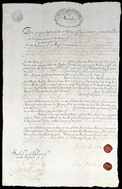 Nicolas Barbon Póliza de seguros de English School