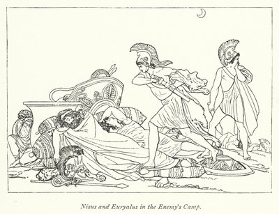 Niso y Euríalo en el Campamento del Enemigo de English School