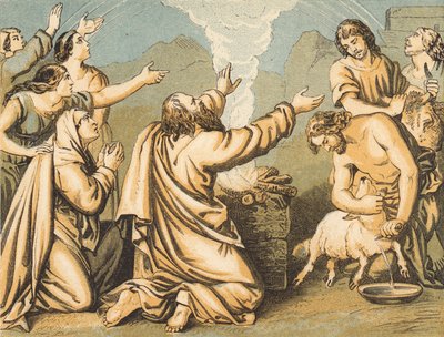 El Sacrificio de Noé de English School