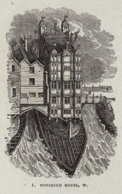 Nonesuch House en el Puente Viejo de Londres de English School
