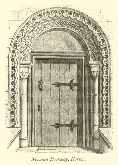 Puerta normanda, Horton de English School