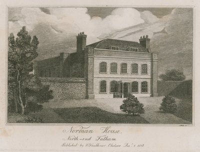 Casa Norman, extremo norte de Fulham de English School
