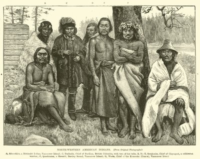Indios del noroeste de América de English School