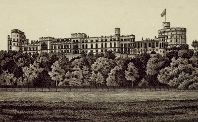 Frente norte, Castillo de Windsor de English School