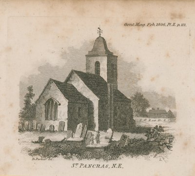 Vista noreste de la Iglesia de San Pancracio de English School