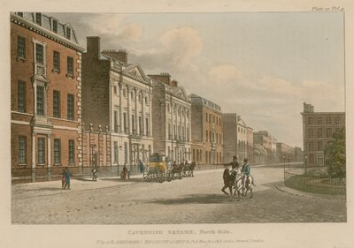 Lado norte de Cavendish Square, Londres de English School