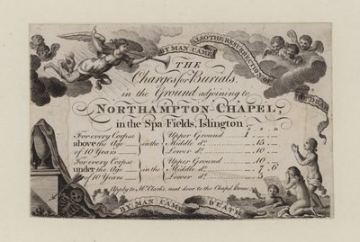 Tarjeta comercial de Northampton Chapel de English School
