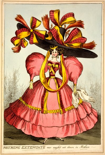 Nada Extenuar ni Poner en Malicia, 1827 de English School