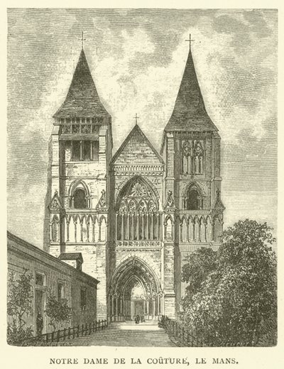 Notre Dame de la Couture, Le Mans de English School