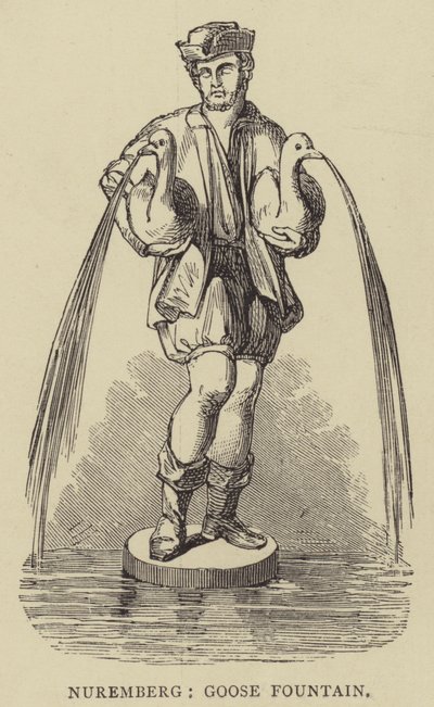Núremberg, La Fuente del Ganso de English School