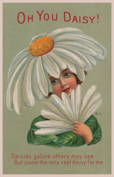 ¡Oh, Daisy! (litografía en color) de English School