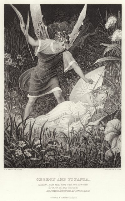 Oberón y Titania, Sueño de una noche de verano, Acto II, Escena III de English School