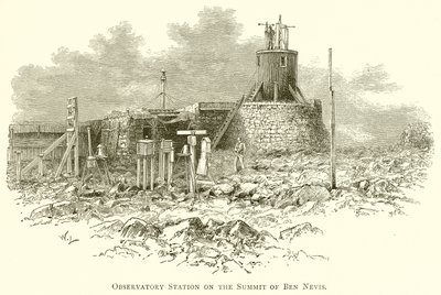 Estación del Observatorio en la Cima de Ben Nevis de English School