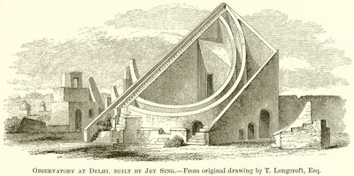Observatorio en Delhi, construido por Jey Sing de English School