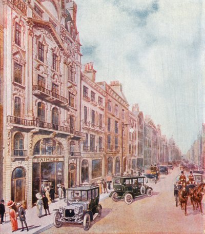 Oficinas y salas de exposición de la Compañía Daimler en Pall Mall de English School