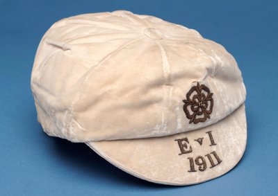 Gorra oficial de Inglaterra, 1911 de English School