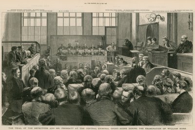 Old Bailey. El juicio de los detectives y el Sr. Froggatt. El examen de William Kerr de English School