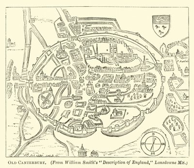 Viejo Canterbury de English School