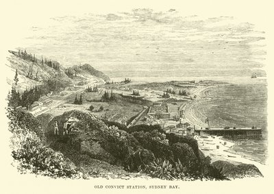 Antigua estación de convictos, Bahía de Sídney de English School