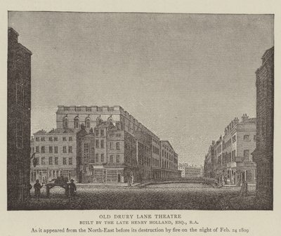 Viejo Teatro Drury Lane de English School