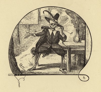 Old Hobson, John Milton (grabado) de English School