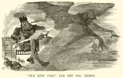 "Viejo Rey Carbón" y el demonio de la niebla de English School