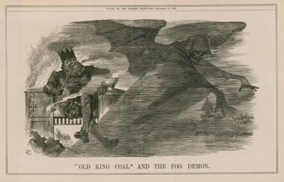 El viejo rey carbón y el demonio de la niebla de English School