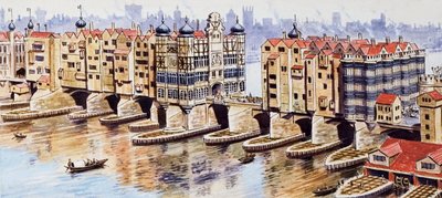 El viejo puente de Londres de English School