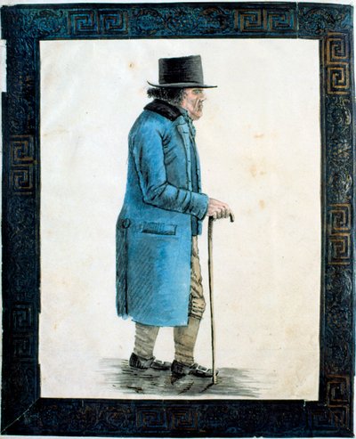 Hombre viejo de English School