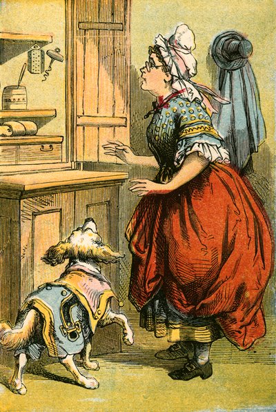 La vieja madre Hubbard y su perro de English School