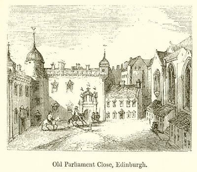 Antiguo Parlamento Close, Edimburgo de English School
