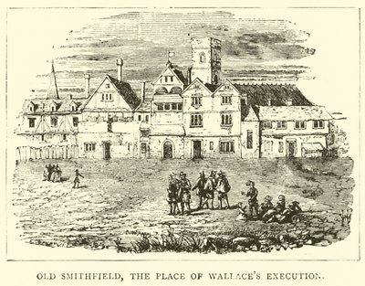 Viejo Smithfield, el lugar de la ejecución de Wallace de English School