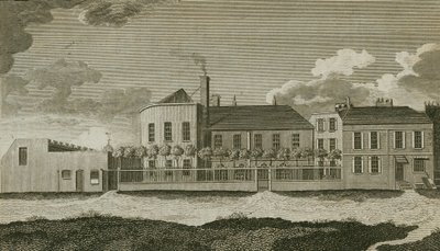 Antigua Casa White Conduit, Pentonville, Londres de English School