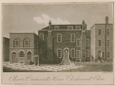 Casa de Oliver Cromwell, Clerkenwell Close, Londres de English School