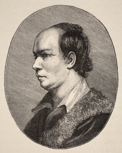 Oliver Goldsmith, ilustración de La Iglesia de Inglaterra: Una Historia para el Pueblo de H.D.M. Spence-Jones, pub. c.1910 de English School