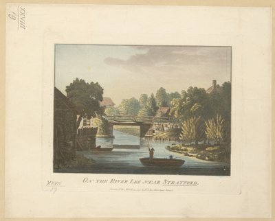 En el río Lee cerca de Stratford de English School