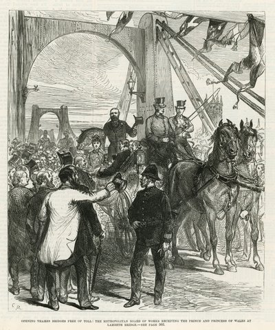 Apertura de los puentes del Támesis sin peaje de English School