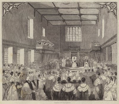 Apertura del Parlamento de English School