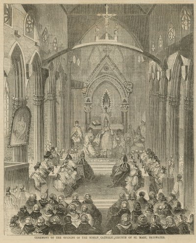 Inauguración de la Iglesia de Santa María de English School