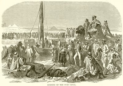Apertura del Canal de Suez de English School
